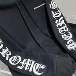 Hoodie Black & Big Letters Arms Logo