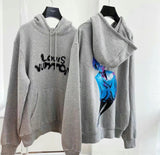 Hoodie Grey & Spray Logo