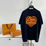 T-Shirt Logo Cuore Ricamato