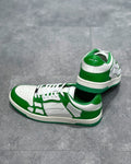 Green Sneakers Skeleton Style