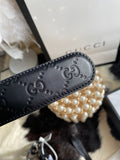 Classic Black Monogram Belt & Silver Buckle 2.0