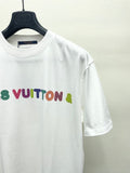 T-Shirt Logo colorato davanti e dietro