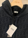 Hoodie Dark Blue Towel Monogram