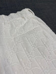 Shorts Monogram White Towel Style