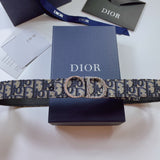 Belt Classic Monogram & Silver Buckle