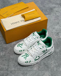 Sneakers White & Green Letters 2023