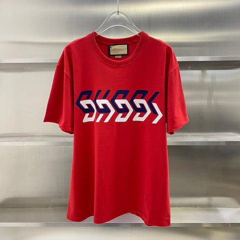 T-Shirt Abstract Logo Red