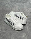 Sneakers White & Black Side Logo