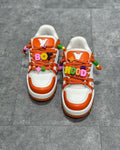 Sneakers White & Orange 2023