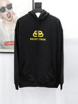 Hoodie 3B Yellow Logo