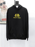 Hoodie 3B Yellow Logo