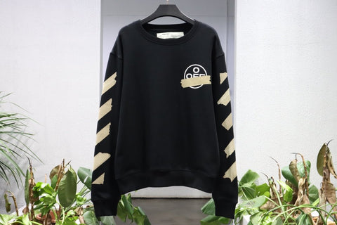 Crewneck Tape Black & White