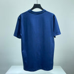 T-Shirt Collab Blu Doppio Logo