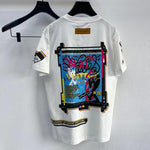 T-Shirt White & Colorful Logo 2023