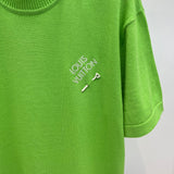 T-Shirt Green & Small Logo