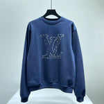 Crewneck Blue & Dots Logo