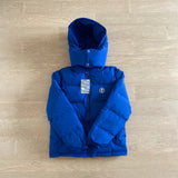 Down Jacket Blue Mini Front Logo & Back Logo