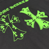 T-Shirt Green Crosses 2 Colorways