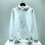 Hoodie White & Back Logo