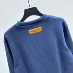 Crewneck Blue & Dots Logo