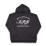 Hoodie Athletes Black & Blue