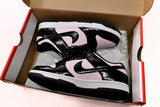 Dunk Low Rosa Vernice Nera