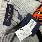 Sweater Grey & Tiger Logo