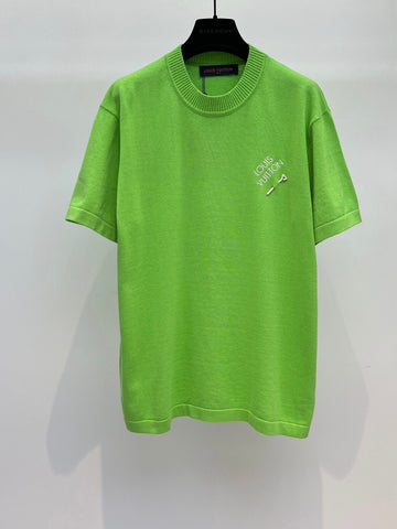 T-Shirt Green & Small Logo