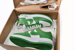 Sneakers Collab Green & White