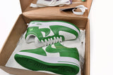 Sneakers Collab verde e bianco