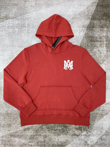 Hoodie Red Front & Back Logo