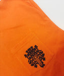 T-Shirt Orange & Dagger Logo