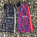 Shorts Monogram blu e nero 2021