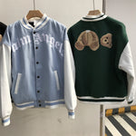 Bomber Embroidered Logo & Bear 3 Colors