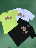 T-Shirt Stampa Leopardo Orso 3 Colori