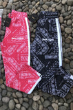 Pants Bandana Black & Red