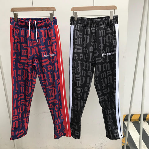 Pants Monogram 2021 Black & Red