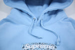 Hoodie Box Logo Bandana Light Blue