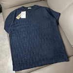 T-Shirt Monogram Blue Towel Style