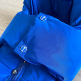 Down Jacket Blue Mini Front Logo & Back Logo