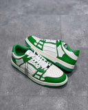 Green Sneakers Skeleton Style