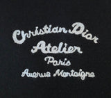 Crewneck Black Atelier Embroidered Logo