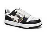 Sneakers Black White Camo