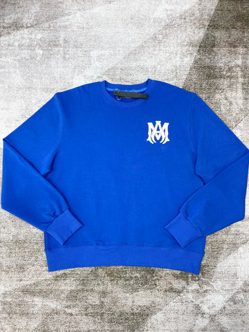 Crewneck Blue Front & Back Logo