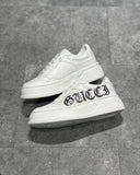 Sneakers White & Black Side Logo