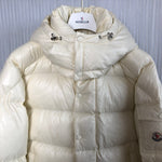 Down Jacket Cream & Double Logo Arm