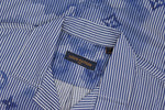 Shirt Blue & White Stripes