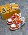 Sneakers White & Orange 2023