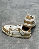 Brown Sneakers Skeleton Style