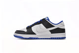 Dunk Low White Black Royal